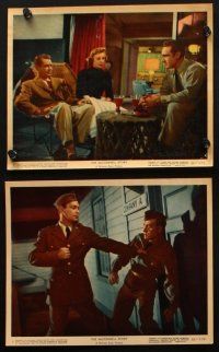 8d011 McCONNELL STORY 12 color 8x10 stills '55 Alan Ladd, June Allyson, director Gordon Douglas!
