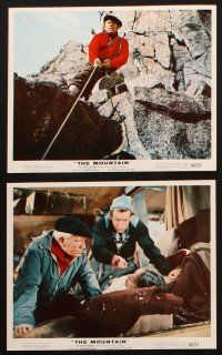 8d019 MOUNTAIN 12 color 8x10 stills '56 mountain climber Spencer Tracy with E.G. Marshall & others!