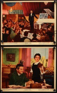 8d289 SINCERELY YOURS 3 color 8x10 stills '55 famous pianist Liberacem Joanne Dru, Dorothy Malone