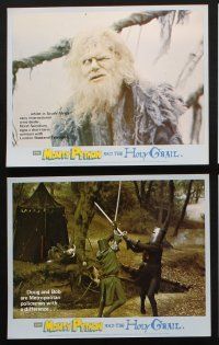 8d142 MONTY PYTHON & THE HOLY GRAIL 8 color English FOH LCs '75 John Cleese, Terry Gilliam classic!