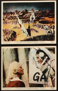 8d153 MOUSE ON THE MOON 8 color English FOH LCs '63 Terry-Thomas, wacky English science fiction!