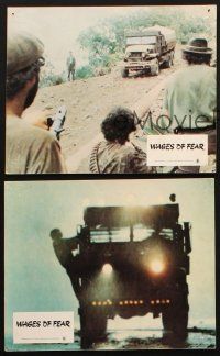 8d290 SORCERER 3 color English FOH LCs '77 William Friedkin, Roy Scheider, Wages of Fear!
