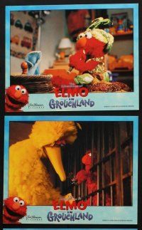 8d086 ELMO IN GROUCHLAND 8 8x10 mini LCs '99 Sesame Street Muppets, Vanessa Williams!