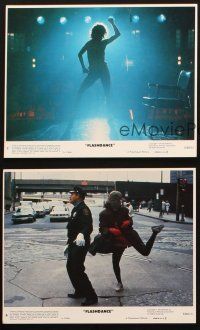 8d283 FLASHDANCE 3 8x10 mini LCs '83 sexy Jennifer Beals, take your passion and make it happen!
