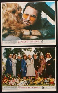 8d103 MAN WHO LOVED WOMEN 8 8x10 mini LCs '83 Burt Reynolds, Basinger, directed by Blake Edwards!