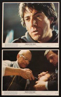 8d108 MARATHON MAN 8 8x10 mini LCs '76 Dustin Hoffman, creepy Nazi dentist Laurence Olivier!