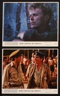 8d123 MERRY CHRISTMAS MR. LAWRENCE 8 8x10 mini LCs '83 David Bowie in World War II Japan!