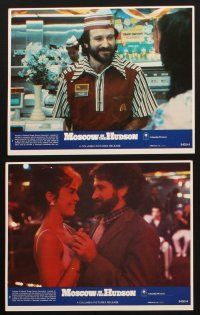 8d149 MOSCOW ON THE HUDSON 8 8x10 mini LCs '84 Russian Robin Williams, Maria Conchita Alonso!
