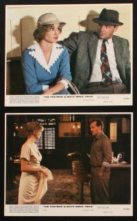 8d176 POSTMAN ALWAYS RINGS TWICE 8 8x10 mini LCs '81 Jack Nicholson & Jessica Lange, Rafelson!
