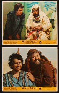 8d221 WHOLLY MOSES 7 8x10 mini LCs '80 Dudley Moore as Herschel the Moses wannabe!