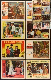 8e029 LOT OF 16 LOBBY CARDS '40s-60s Gary Cooper, Frankie Avalon, Durango Kid & more!