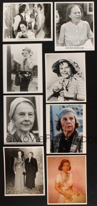 8e067 LOT OF 37 RUTH GORDON PUBLICITY, TV, & MOVIE STILLS '70s-90s lots of portraits!