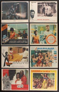 8e020 LOT OF 96 LOBBY CARDS '28 - '82 Shaft, Pam Grier, Sidney Poitier, Isaac Hayes & more!