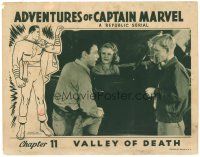 8g287 ADVENTURES OF CAPTAIN MARVEL chapter 11 LC '41 Frank Coghlan Jr, Louise Currie & Benedict!