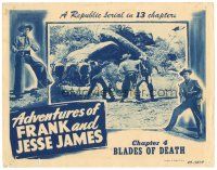 8g289 ADVENTURES OF FRANK & JESSE JAMES chapter 4 LC '48 Clayton Moore & Steve Darrell fighting!