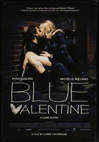 8h082 BLUE VALENTINE 1sh '10 Michelle Williams, Ryan Gosling, a love story!
