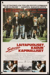 8j061 SUBURBIA Finnish '83 Penelope Spheeris directed, Chris Pedersen, suburban punks!