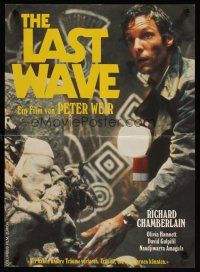 8j030 LAST WAVE Swiss '77 Peter Weir cult classic, different image of Richard Chamberlain!