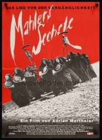 8j031 MAHLERS SECHSTE Swiss '96 Doraine Green, Alfred Pfeifer, image of musicians & reapers!