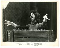 8k037 200 MOTELS 8x10 still '71 best close up of star/director Frank Zappa singing!
