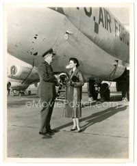 8k150 BOMBERS B-52 candid 8x10 still '57 sexy Natalie Wood dubbed Miss Stratofortress of 1957!