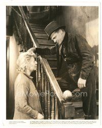 8k194 CITY FOR CONQUEST 8x10 key book still '40 James Cagney on stairs talking to Blanche Yurka!