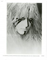 8k202 CLAN OF THE CAVE BEAR 8x10 still '86 best portrait of sexy Daryl Hannah in tribal makeup!