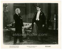 8k271 DRACULA 8x10 still R51 Tod Browning classic, vampire Bela Lugosi glares at Edward Van Sloan!