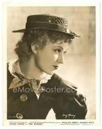8k325 FAY WRAY 8x10 still '33 profile portrait of the beautiful actress from The Bowery!