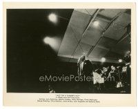 8k505 JAZZ ON A SUMMER'S DAY 8x10 still '59 far shot of Louis Armstrong performing on stage!