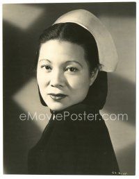 8k514 JEAN WONG 7x9 still '44 head & shoulders portrait of the pretty Asian actress by Sigurdson!