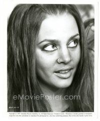 8k572 LEIGH TAYLOR-YOUNG 8x10 still '71 c/u of the sexy actress with nose ring from The Horsemen!