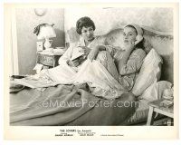 8k600 LOVERS 8x10 still '58 Louis Malle's Les Amants, Jeanne Moreau & friend Judith Magre in bed!