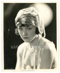 8k629 MARIE PREVOST 8x10 still '20s great portrait wearing lots of pearls from Mack Sennett comedy