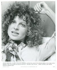 8k665 McCABE & MRS. MILLER 7.75x9.75 still '71 Robert Altman, close up of Julie Christie!