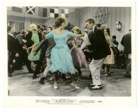 8k025 MR. HOBBS TAKES A VACATION color 8x10 still '62 James Stewart & Maureen O'Hara dance at party!