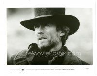 8k731 PALE RIDER 8x10 still '85 best head & shoulders portrait of cowboy Clint Eastwood!