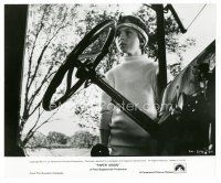 8k732 PAPER MOON 8x9.75 still '73 great close up of young Tatum O'Neal by cool car!