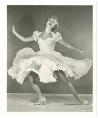 8k820 ROYAL WEDDING deluxe 8x10 still '51 great full-length close up of Jane Powell dancing!