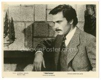8k945 TRISTANA 8x10 still '70 Luis Bunuel, great close up of Franco Nero wearing suit & tie!