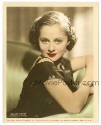 8k014 ELEANORE WHITNEY color 8x10 still '36 great close up over the shoulder portrait!