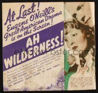 8m202 AH WILDERNESS herald '35 Wallace Beery, Lionel Barrymore, Eugene O'Neill's American drama!