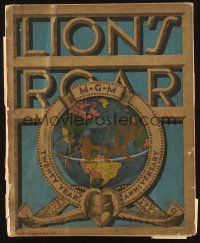 8m029 LION'S ROAR vol 3 no 4 exhibitor magazine Jul 1944 Marlene Dietrich by Adler, cool fold-outs!