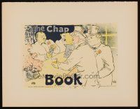 8m055 POSTERS OF TOULOUSE-LAUTREC color book plate '51 The Chap Book!