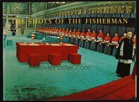 8m182 SHOES OF THE FISHERMAN program book '68 Pope Anthony Quinn tries to prevent World War III!