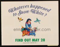 8m337 HAPPILY EVER AFTER promo brochure '90 whatever happened to Snow White!