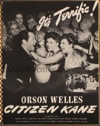 8m023 RKO RADIO PICTURES 1941-42 campaign book '41 Citizen Kane, Fantasia, Dumbo, AND Bambi!