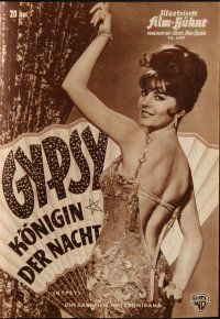 8m383 GYPSY German program '63 different images of Rosalind Russell & sexiest Natalie Wood!