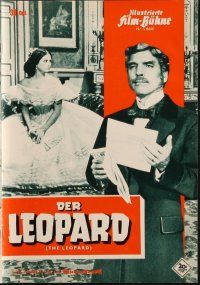 8m404 LEOPARD German program '63 Luchino Visconti's Il Gattopardo, different images of Lancaster!