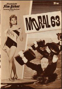 8m420 MORAL 63 German program '63 Thiele's comedy, many images of sexiest Nadja Tiller!